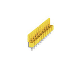 Weidmuller Cross-connector, yellow, 10-pole, 57A